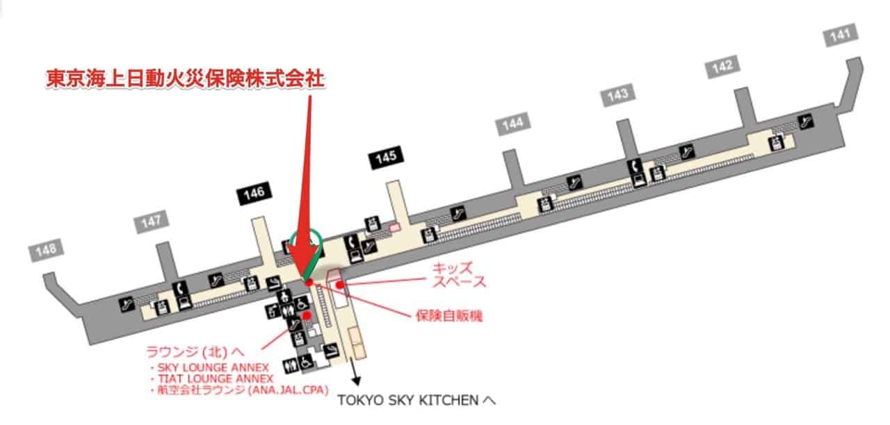 羽田空港国際線自動引受機北側146