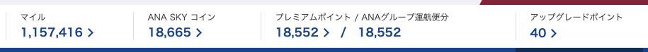 ANAサイトポイント一覧
